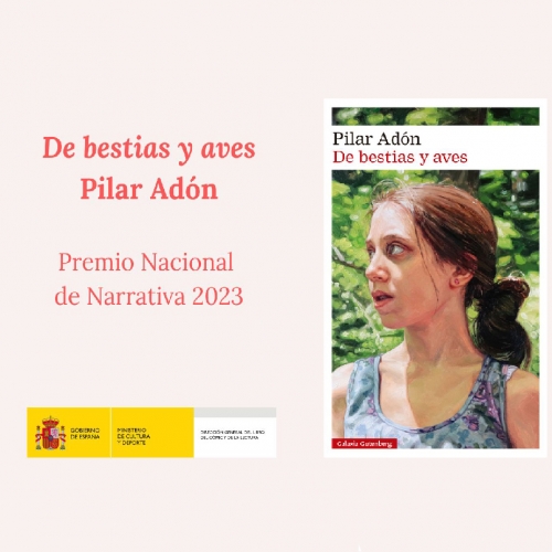 Pilar Adón, Premio Nacional de Narrativa 2023.